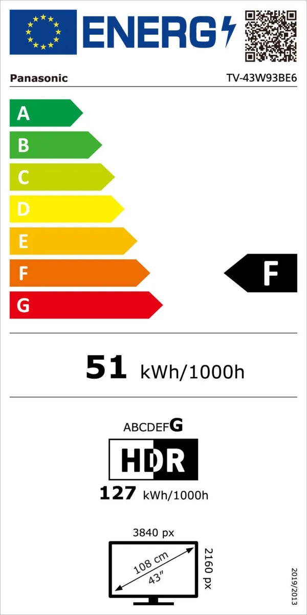 Panasonic TV-43W93BE6