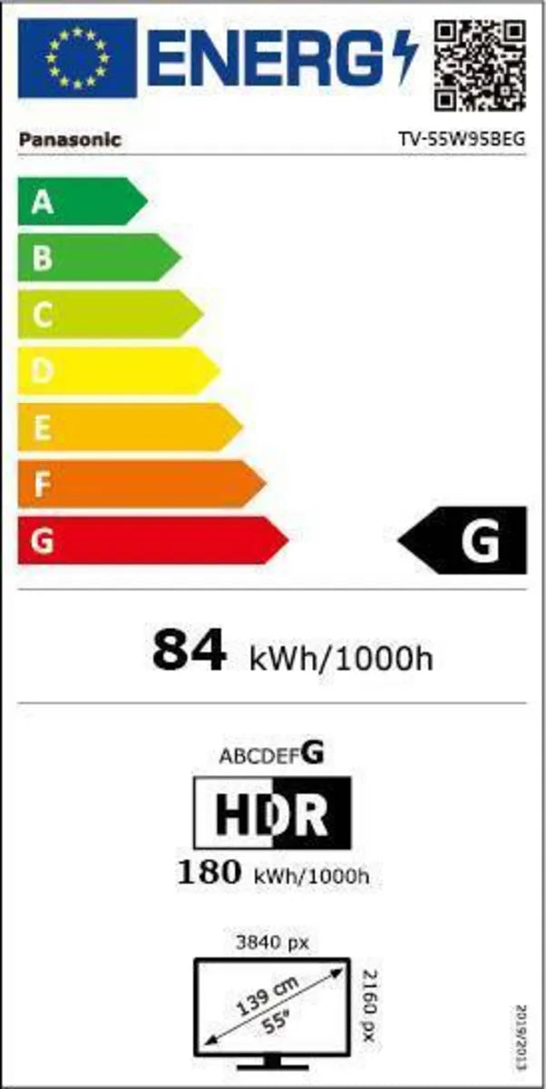 Panasonic TV-55W95BEG