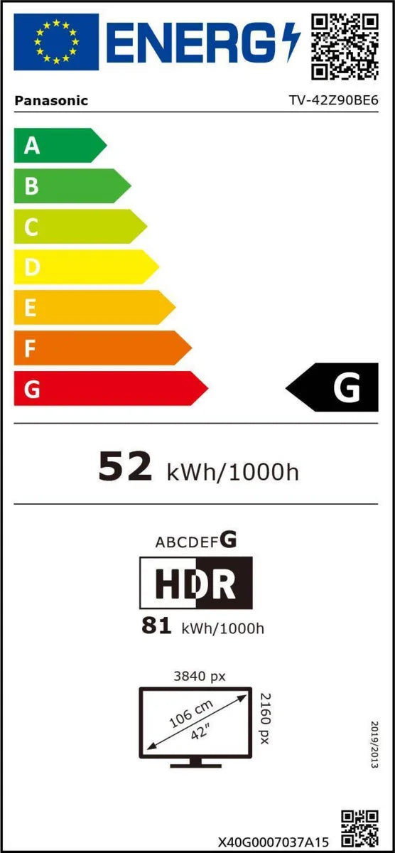Panasonic TV-42Z90B