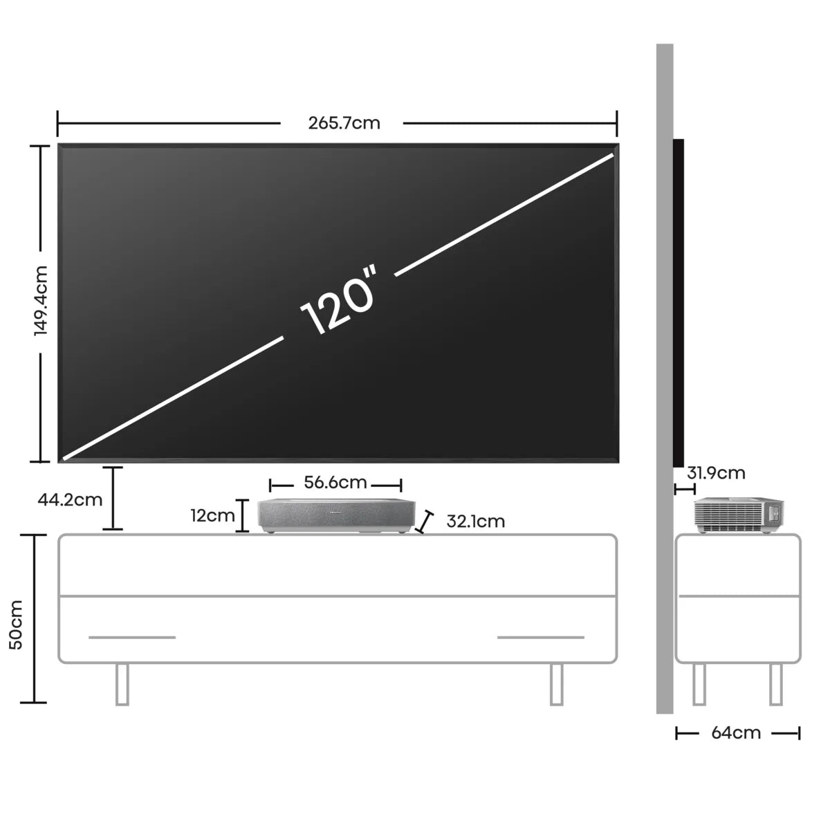 Hisense 120L5ND Laser TV